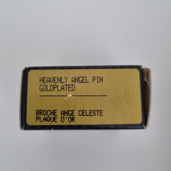 Vintage Avon Heavenly Angel Pin Gold-plated - Picture 5 of 5